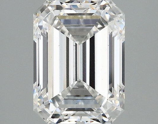 2.37 Carat EMERALD E VS1 EXCELLENT Lab Diamond