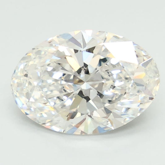 2.82 Carat OVAL E VVS2 EXCELLENT Lab Diamond
