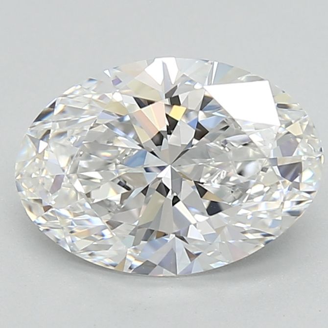 1.77 Carat OVAL D VVS1 EXCELLENT Lab Diamond