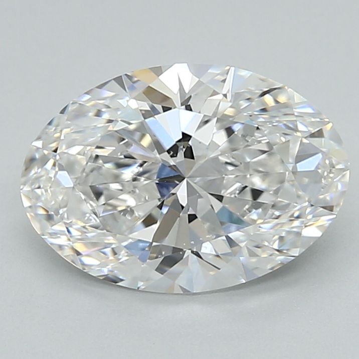 2.33 Carat OVAL D VVS2 EXCELLENT Lab Diamond