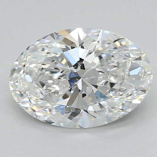 2.33 Carat OVAL D VVS2 EXCELLENT Lab Diamond