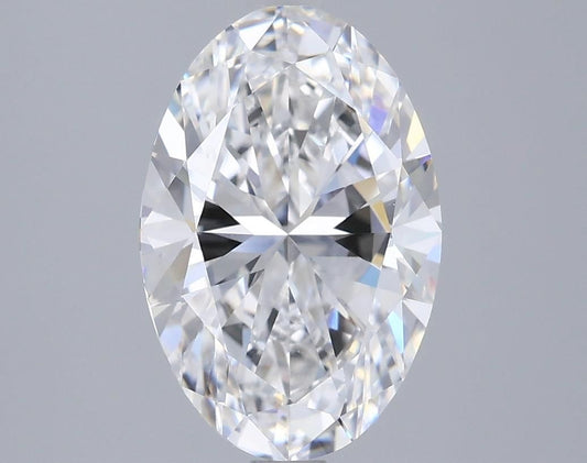 3.03 Carat OVAL E VVS2 EXCELLENT Lab Diamond