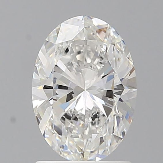 1.5 Carat OVAL D VVS2 EXCELLENT Lab Diamond