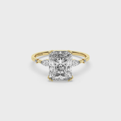 Lake Louise Ring - Lovelri Lab Diamond & Moissanite Engagement Rings