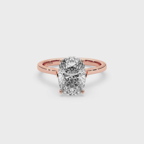 Barrie Ring - Lovelri Lab Diamond & Moissanite Engagement Rings