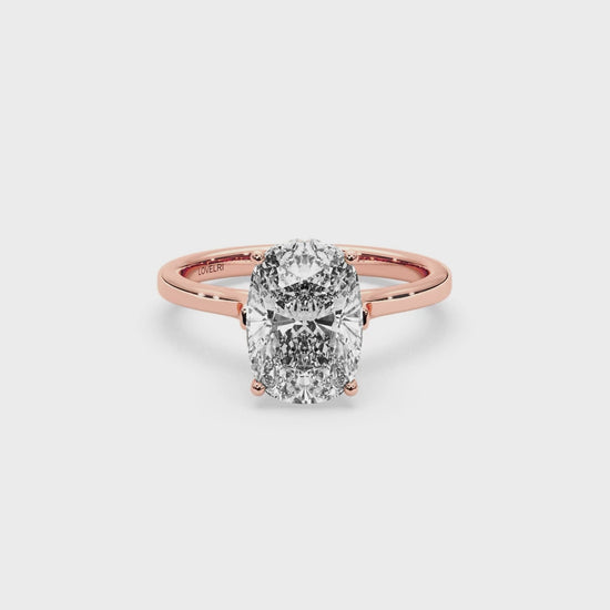 Barrie Ring - Lovelri Lab Diamond & Moissanite Engagement Rings