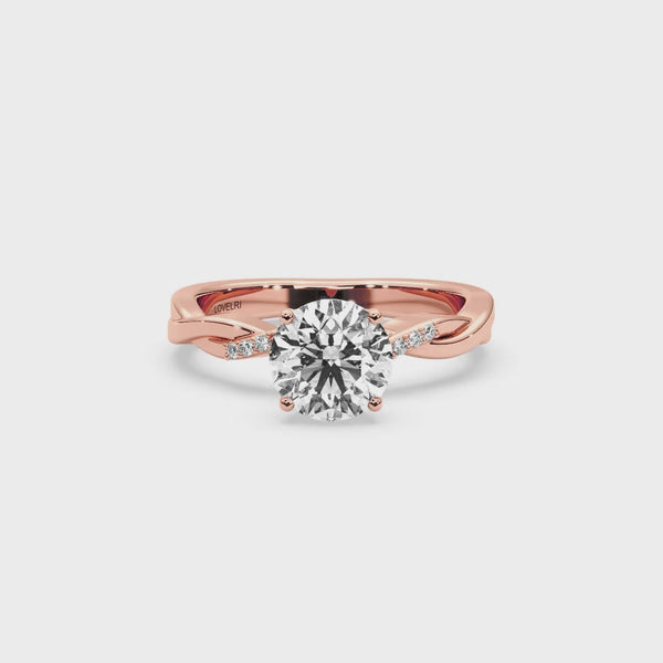 Osaka Ring - Lovelri Lab Diamond & Moissanite Engagement Rings