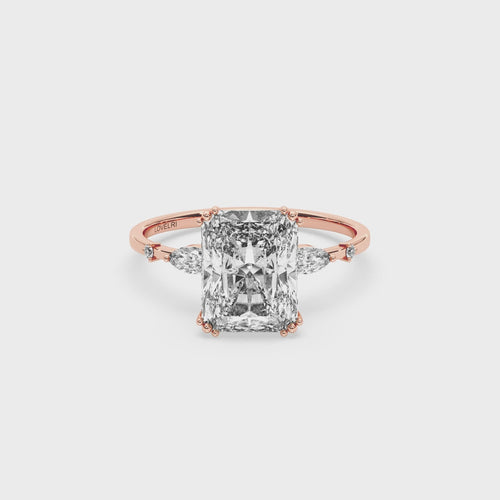 Lake Louise Ring - Lovelri Lab Diamond & Moissanite Engagement Rings