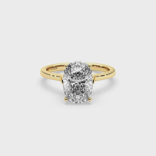 Barrie Ring - Lovelri Lab Diamond & Moissanite Engagement Rings