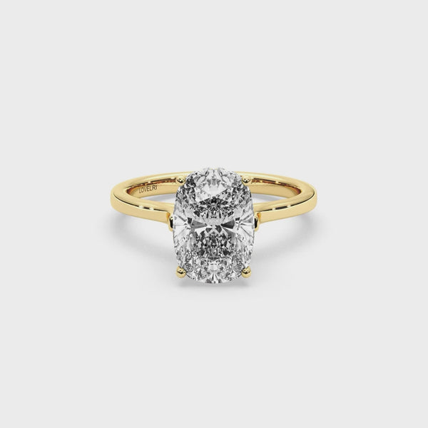 Barrie Ring - Lovelri Lab Diamond & Moissanite Engagement Rings