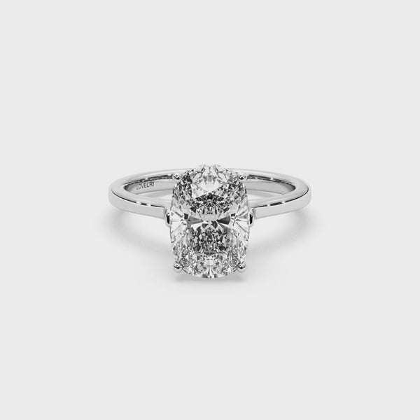 Barrie Ring - Lovelri Lab Diamond & Moissanite Engagement Rings