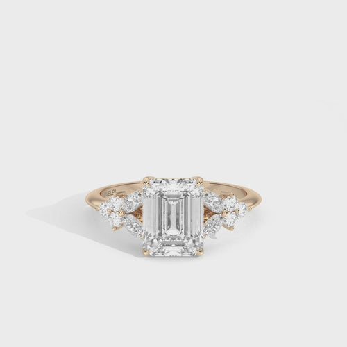 Monaco Ring - Lovelri Lab Diamond & Moissanite Engagement Rings