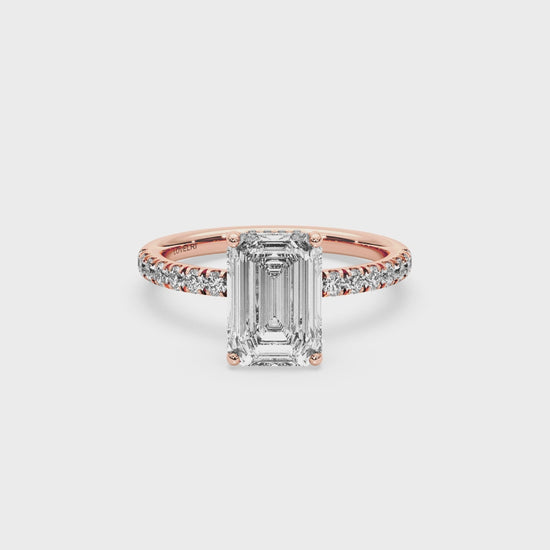 Capri Ring - Lovelri Lab Diamond & Moissanite Engagement Rings
