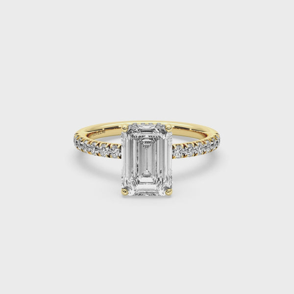 Capri Ring - Lovelri Lab Diamond & Moissanite Engagement Rings