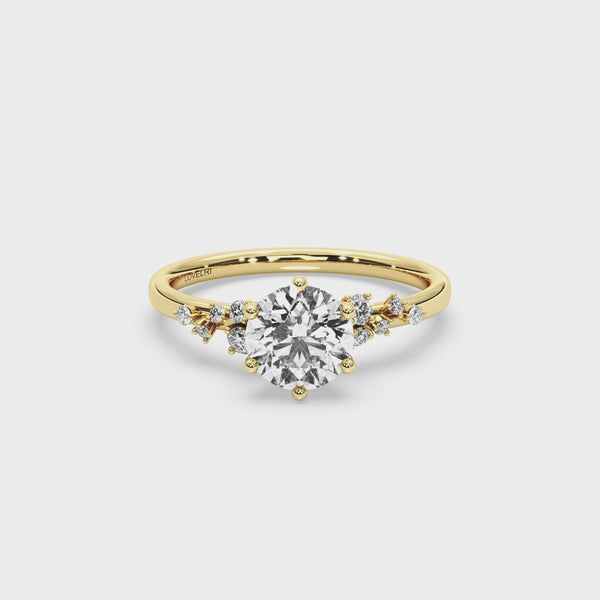 Dolomites Ring - Lovelri Lab Diamond & Moissanite Engagement Rings