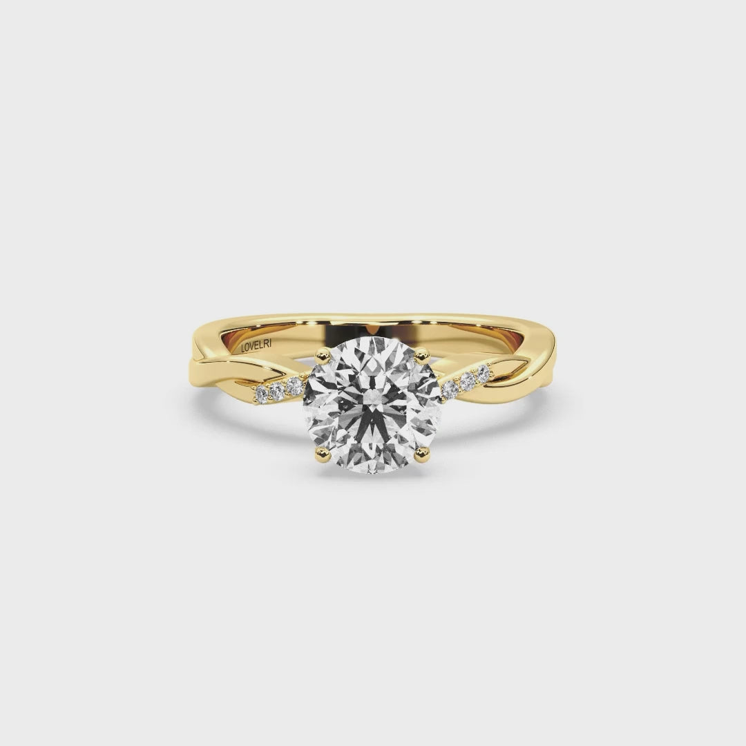 Buy Twisted Band Reflects Osaka Ring | Lovelri