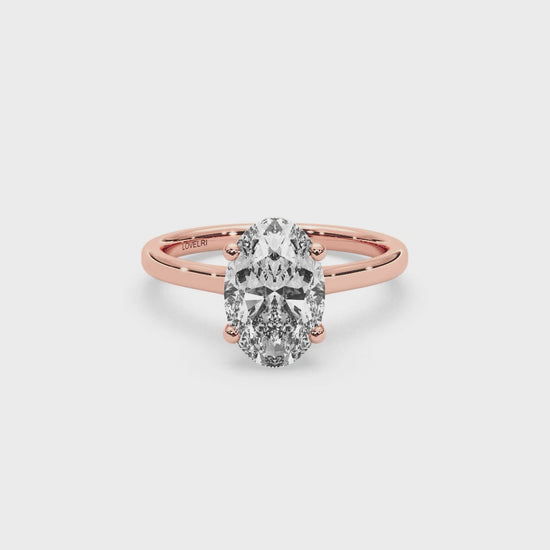 Barcelona Ring - Lovelri Lab Diamond & Moissanite Engagement Rings