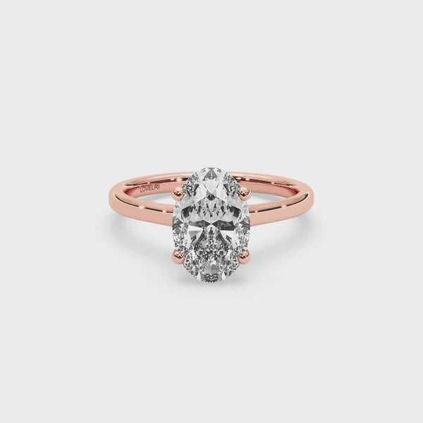 Barcelona Ring - Lovelri Lab Diamond & Moissanite Engagement Rings